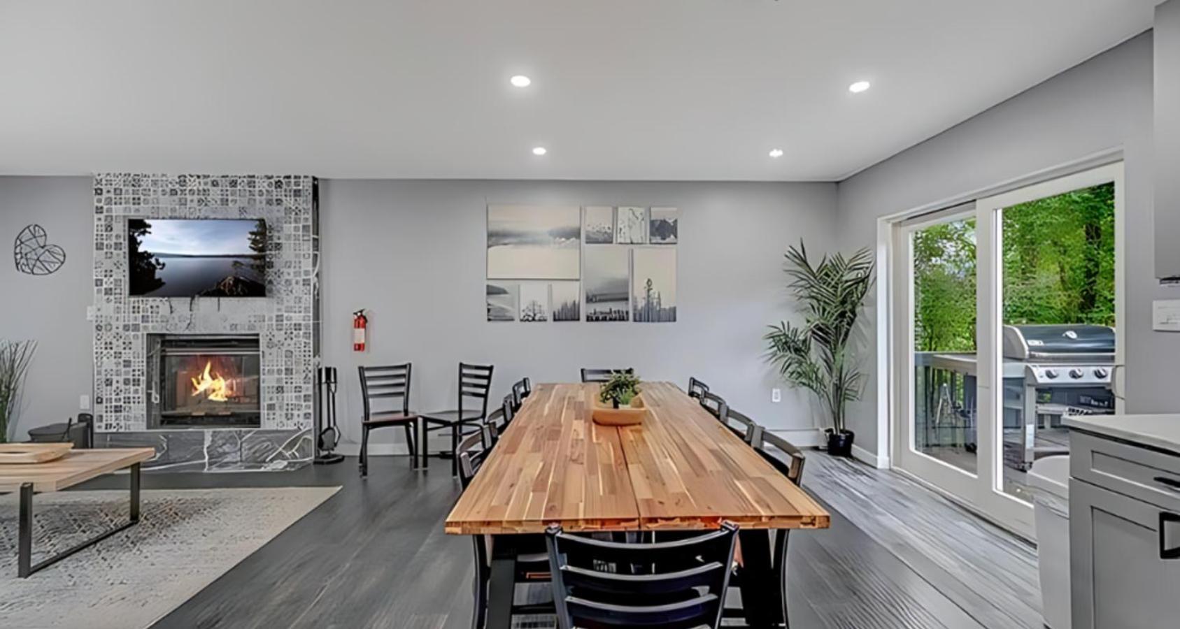 Peaceful Pocono Home With Hot Tub, Gym, & Office Long Pond ภายนอก รูปภาพ